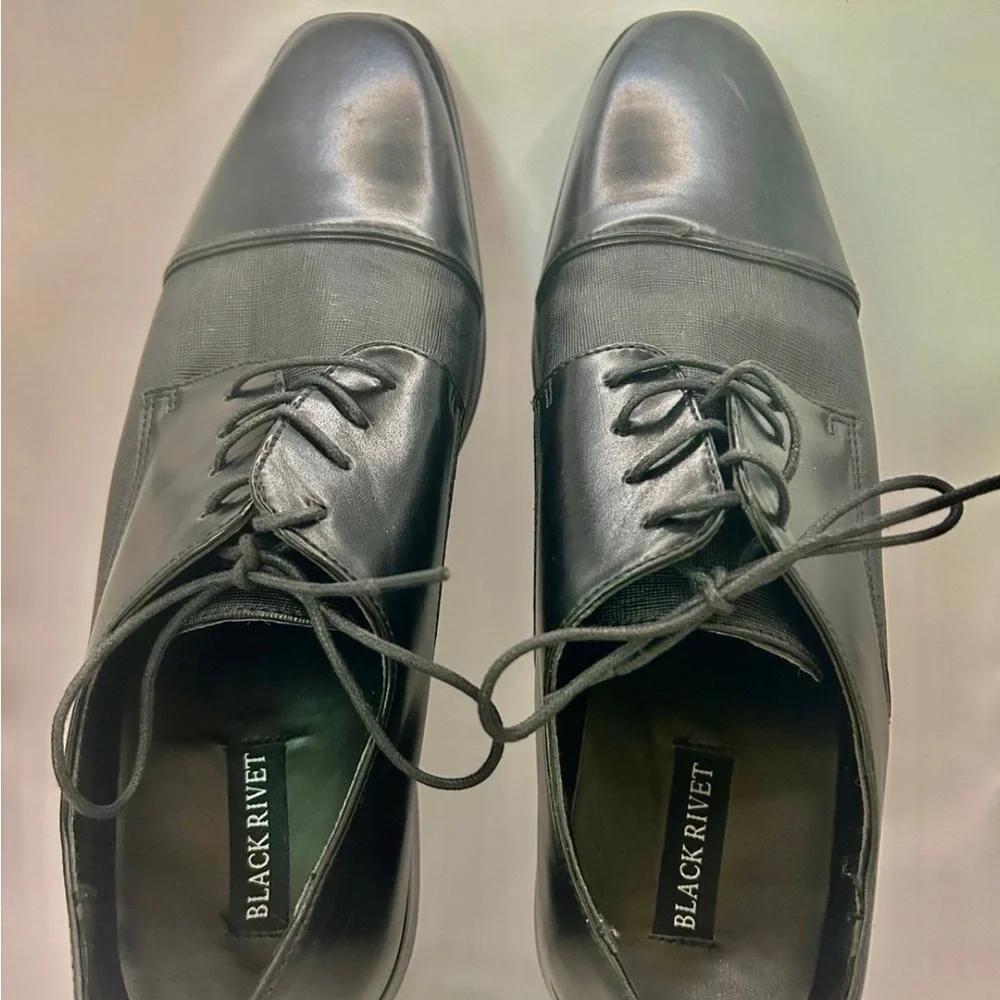 Rivet Men’s‎ Dress Shoe Size 10 black